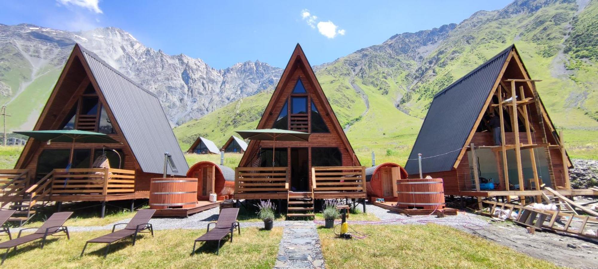 Kazbegi Spa Resort Cottages Stepantsminda Exterior foto
