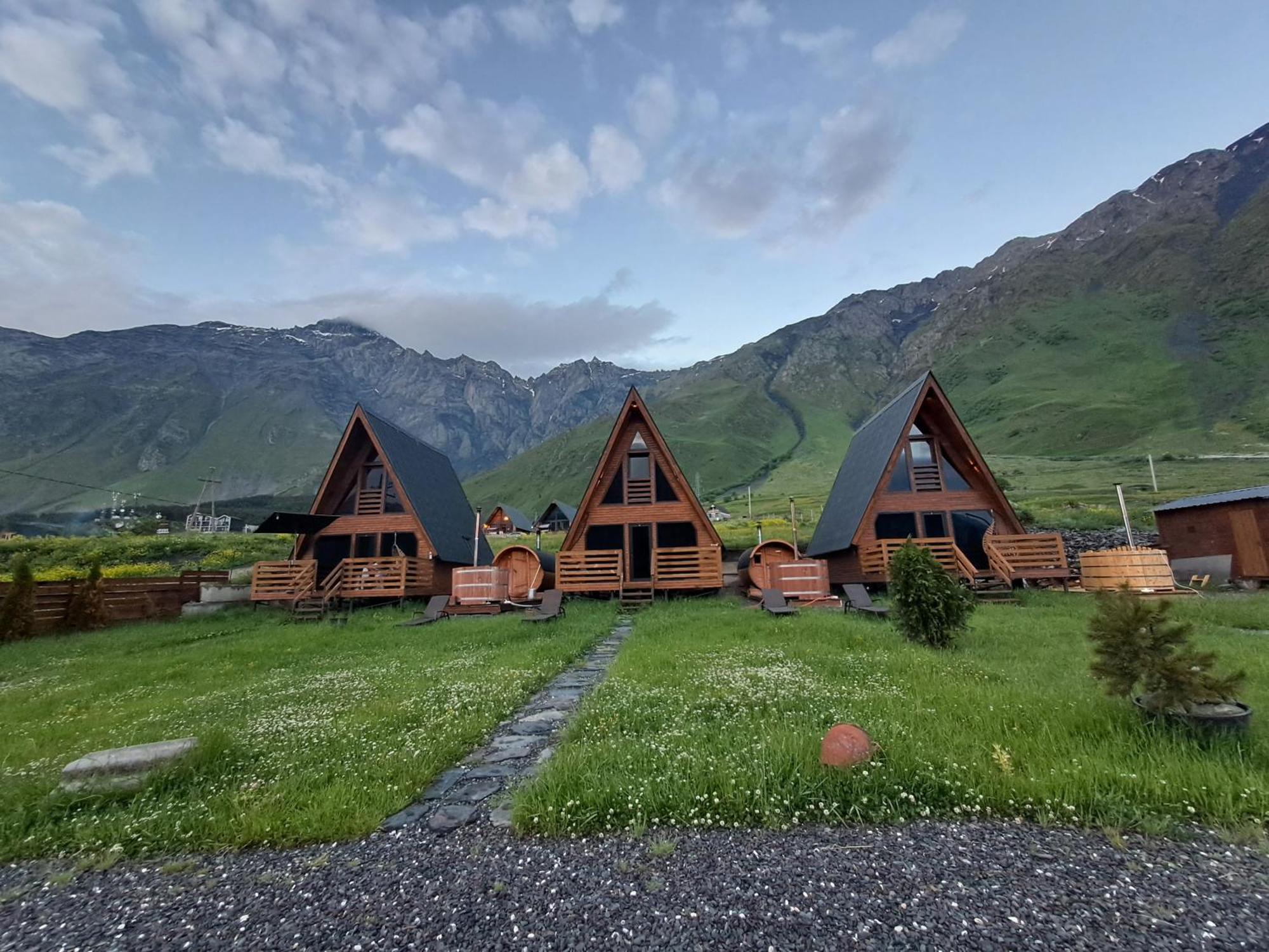 Kazbegi Spa Resort Cottages Stepantsminda Exterior foto